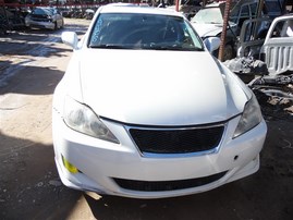 2007 LEXUS IS250 PREMIUM WHITE 2.5 AT Z21346